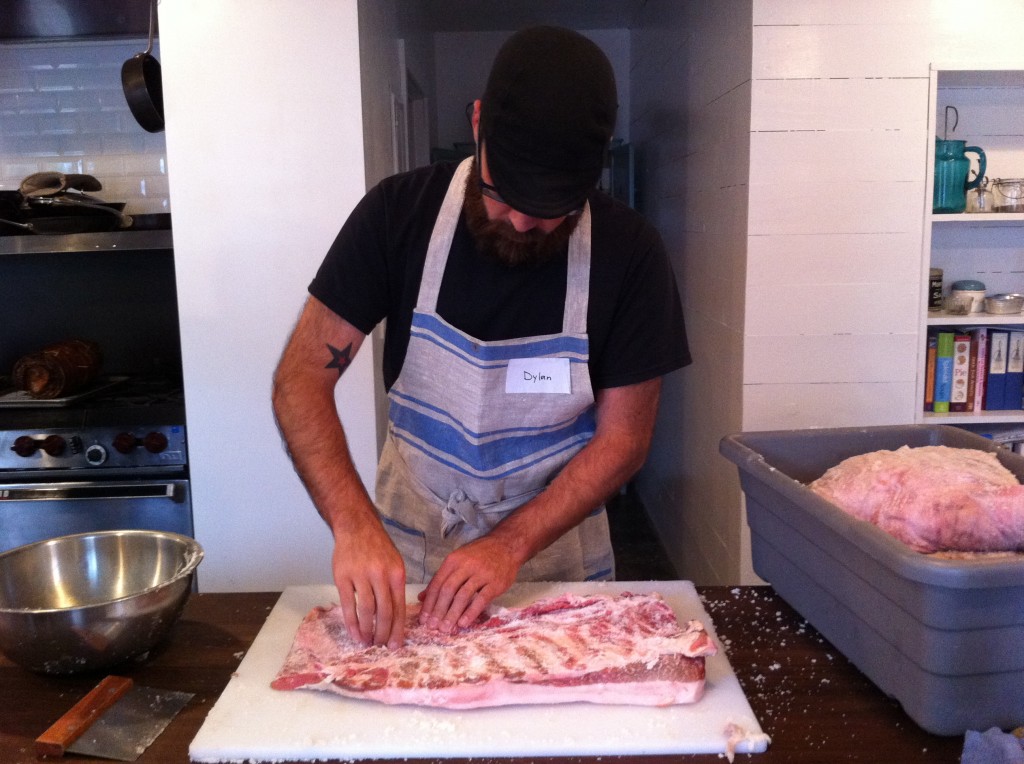 Making Pancetta